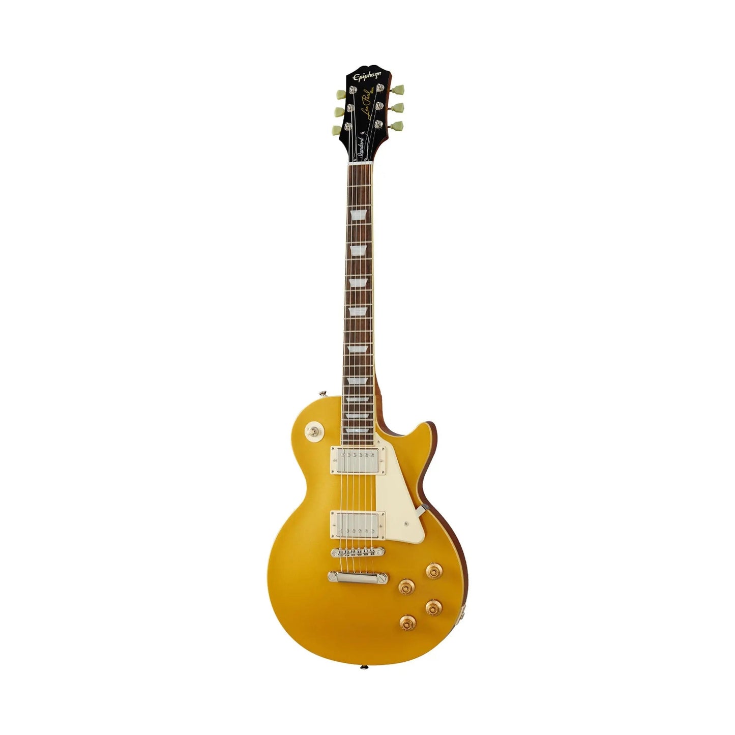 Epiphone Les Paul Standard 50s Metallic Gold Electric Guitars Epiphone Art of Guitar