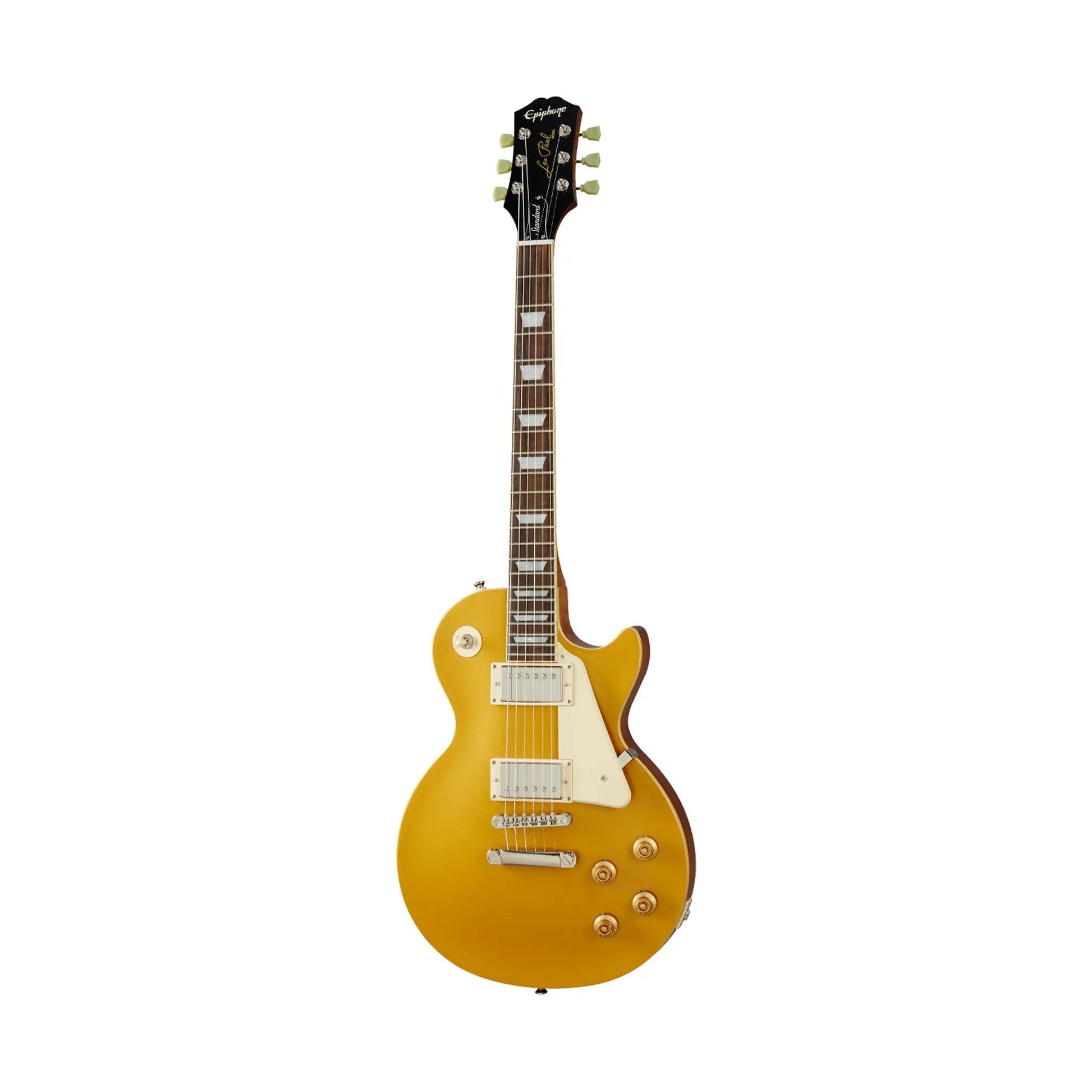 Epiphone Les Paul Standard 50s Metallic Gold Electric Guitars Epiphone Art of Guitar