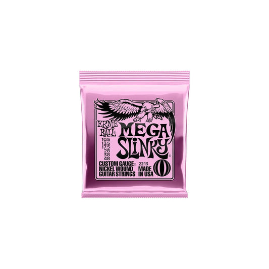Ernie Ball Mega Slinky Nickel Wound Electric Guitar Strings 10.5-48 ernie ball