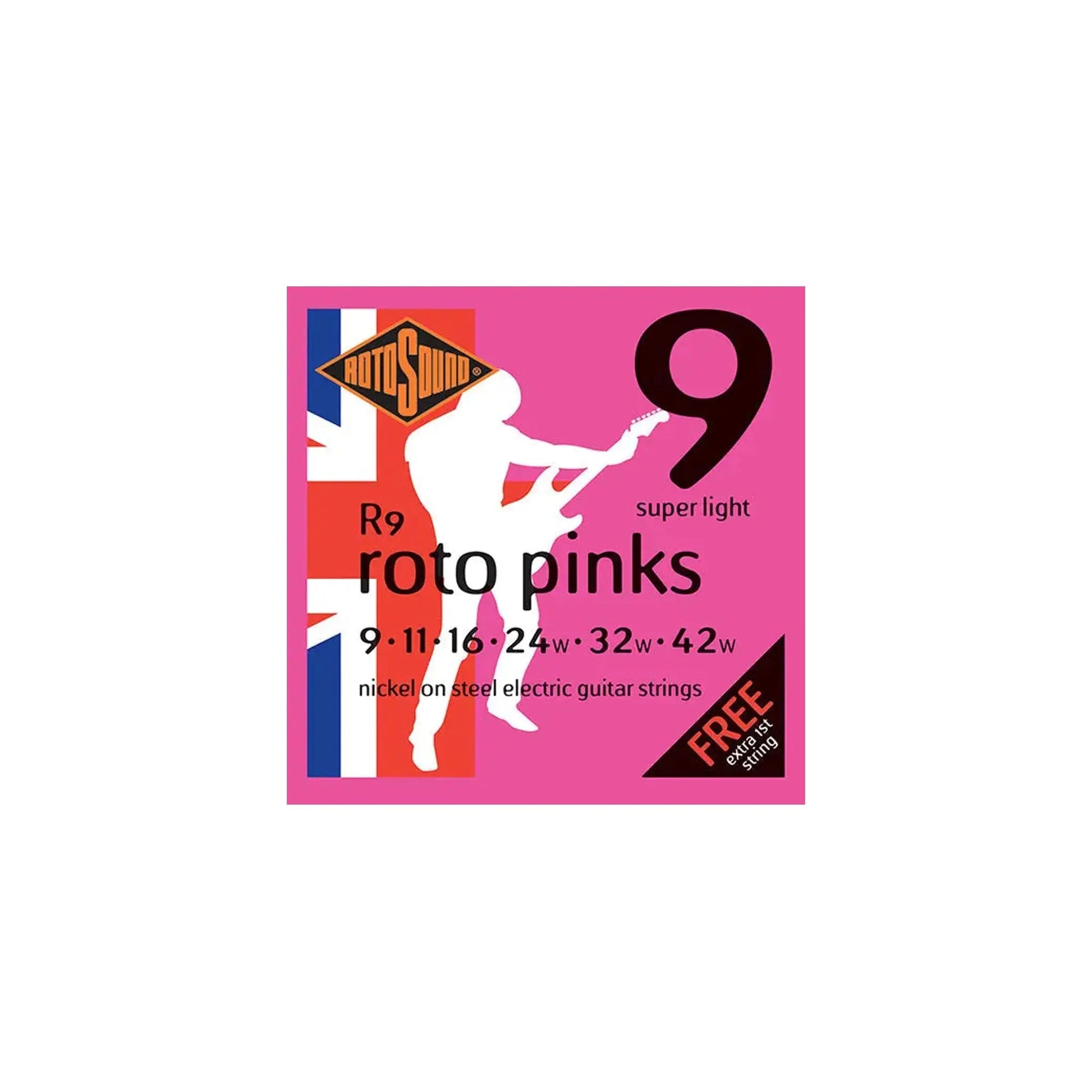 Rotosound Roto Pinks  9-42 Rotosound