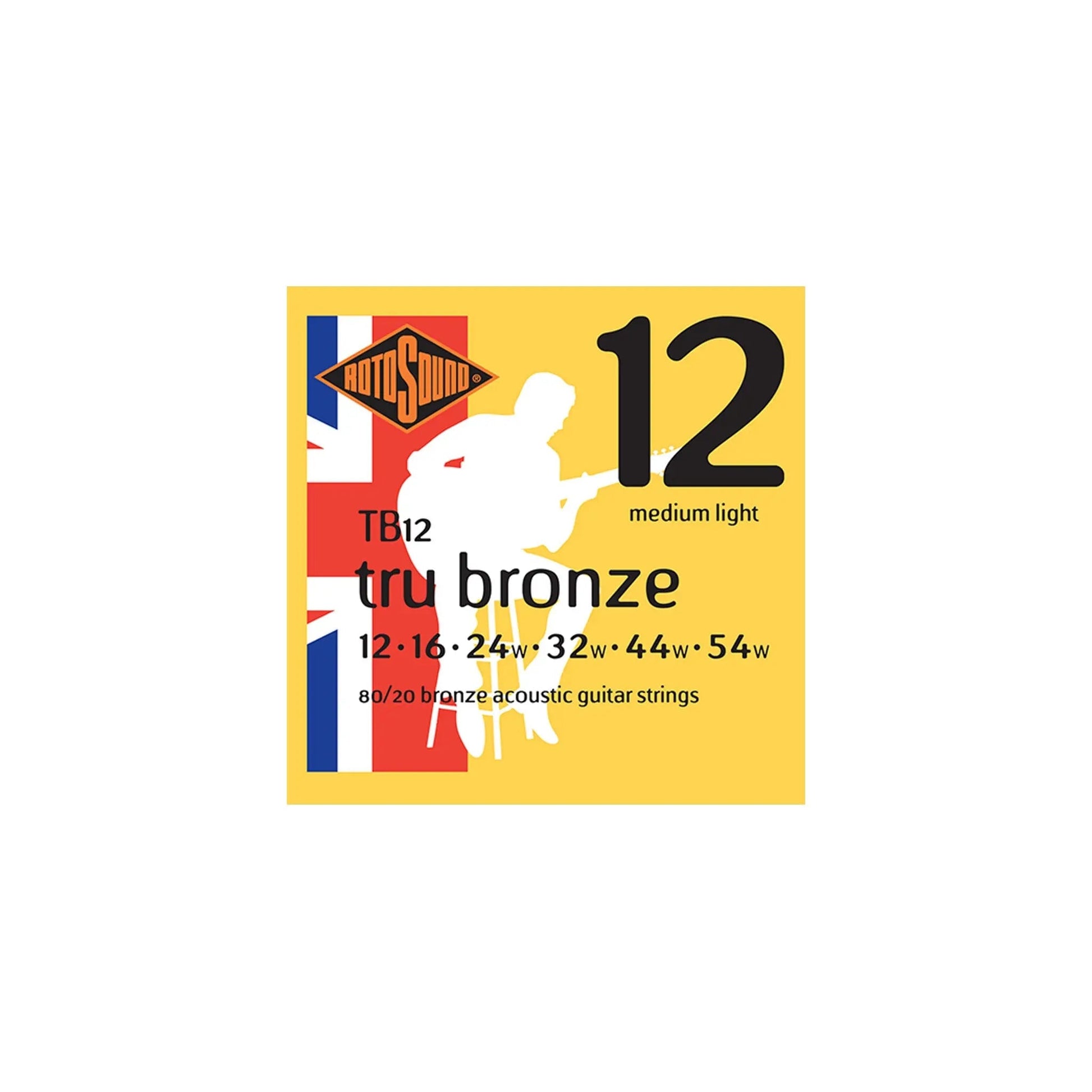 Rotosound Tru Bronze Acoustic 12-54 Frederick Export